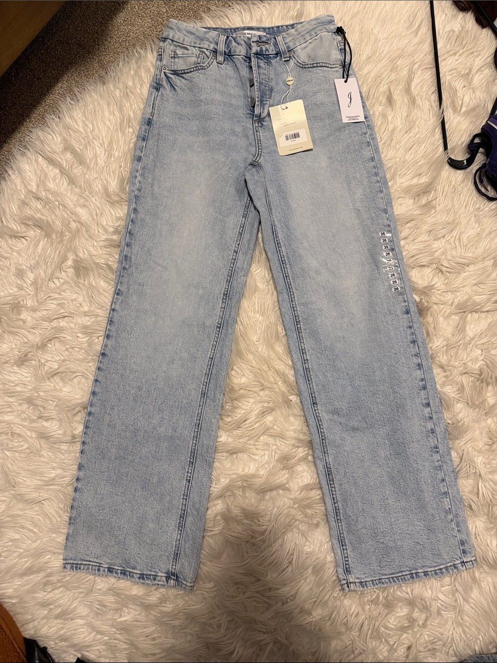 bohme Light Blue Straight-Leg Jeans
